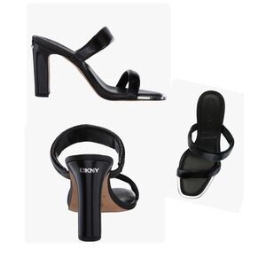 DKNY Women's Shoes DRESS SANDAL is a SELENE - DOUBLE BAND. Black NWT
